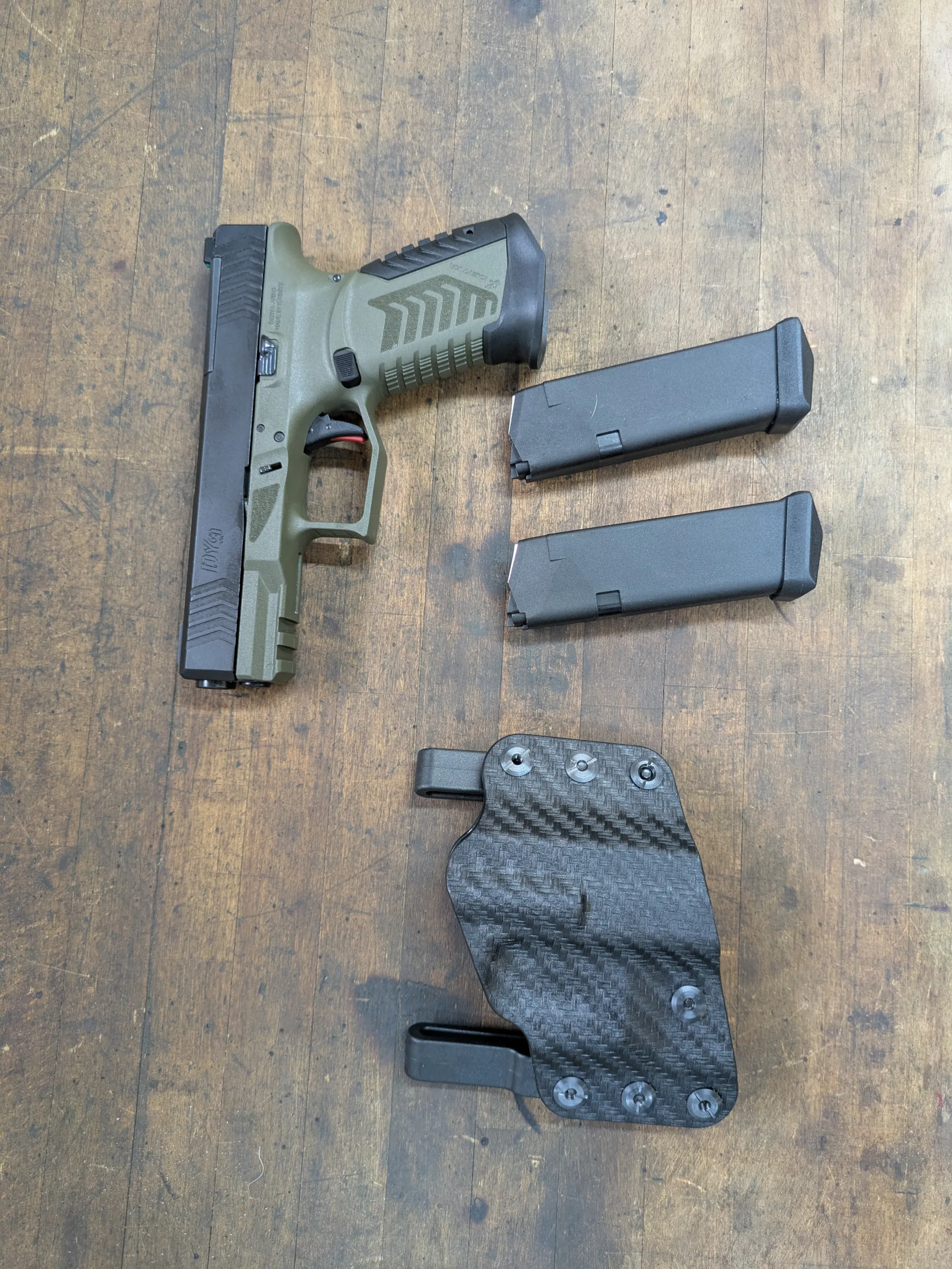 Derya DY-9 Optic ready Ranger green - Obrázek 5