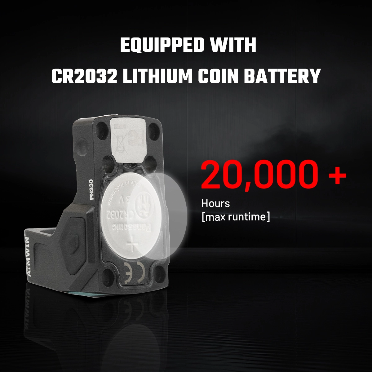 Aimwin Red Dot kolimátor RMSc Footprint PN330 - Obrázek 3