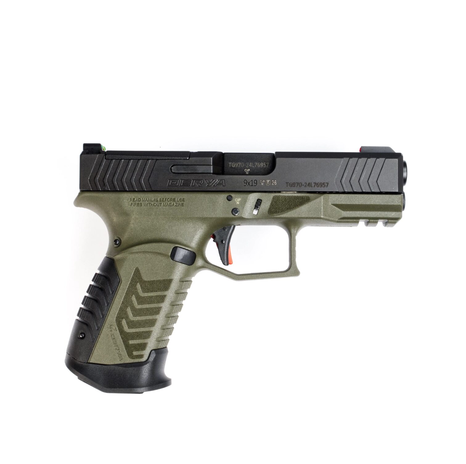 Derya DY-9 Optic ready Ranger green - Obrázek 2