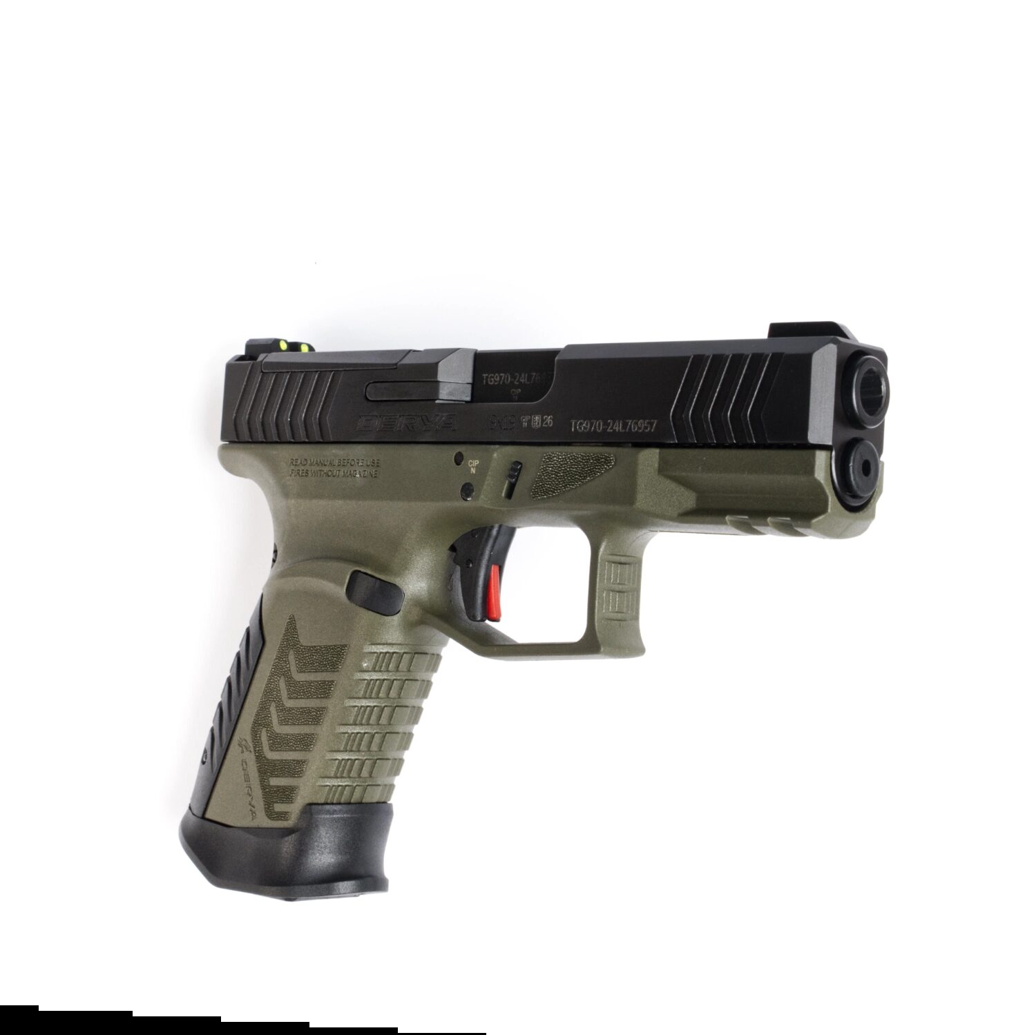 Derya DY-9 Optic ready Ranger green - Obrázek 8