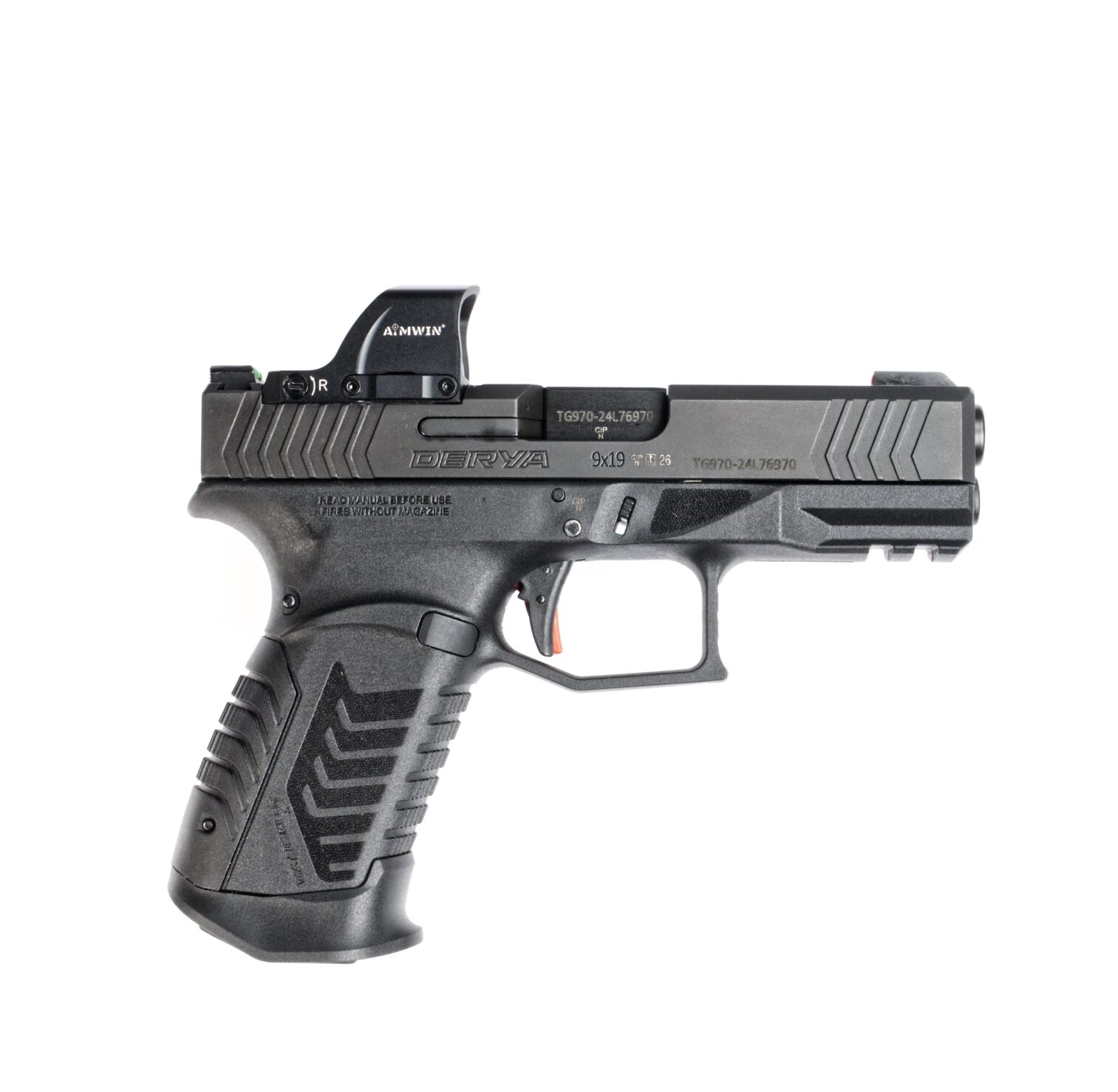 Derya DY-9 FOSA+ AIMWIN PN320 černá - Obrázek 3